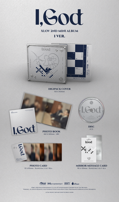 I,God (I VER.) - Store Exclusive Signed – XLOV I,God (I VER.) - Store Exclusive Signed – XLOV