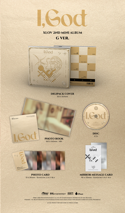 I,God (G VER.) - Store Exclusive Signed